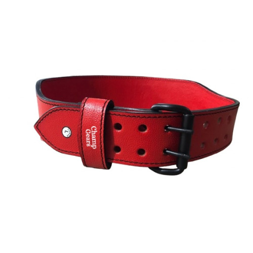 Analin leather weightlifting belt